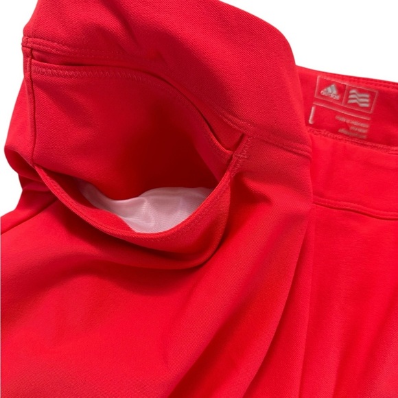 Adidas Women's L Pull On Stretch Bermuda Golf Shorts Salmon - Picture 8 of 17